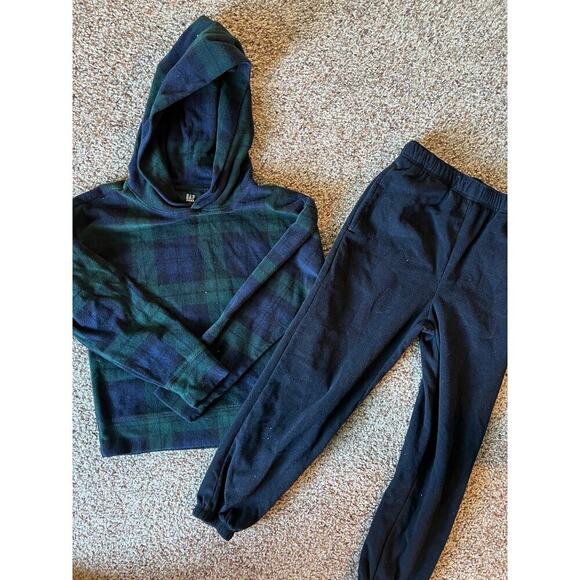 GAP Other - Boys Loungewear, Gap, Size 8, Fleece, Plaid, Warm, Cozy, Pajamas, Winter